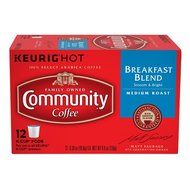Community Coffee K-Cup Pods, Dark Roast, 12 Count (Pack of 3) N111
