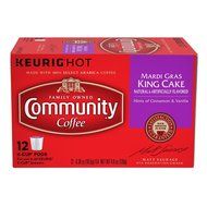 Community Coffee K-Cup Pods, Dark Roast, 12 Count (Pack of 3) N113