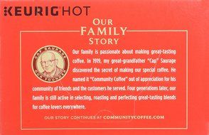 Community Coffee K-Cup Pods, Dark Roast, 12 Count (Pack of 3) N126