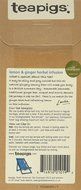 teapigs Lemon and Ginger Tea, 1.32 Ounce N2