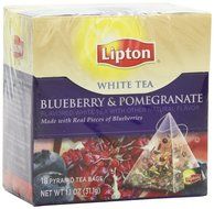 Lipton White Tea Pyramids, Blueberry Pomegranate 18 ct N3
