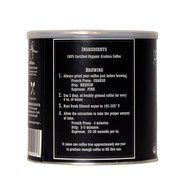 Groundwork Coffee, Organic Black Gold, Whole Bean, 16-Ounce Cans (Pack of 2) N4