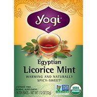 Twilight Egyptian Licorice Mint Tea (Organic) Yogi Teas 16 Bag