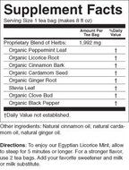 Twilight Egyptian Licorice Mint Tea (Organic) Yogi Teas 16 Bag N3