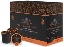 Harney and Sons Hot Cinnamon Spice Tea Capsules, 24 Count N5
