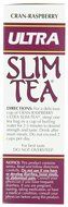 Ultra Slim Tea, Cran-Raspberry, Tea Bags, 24 Count Box N3