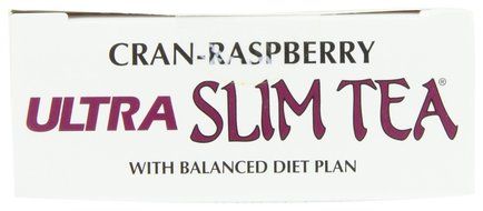 Ultra Slim Tea, Cran-Raspberry, Tea Bags, 24 Count Box N6