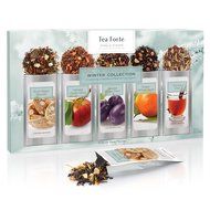 Tea Fort&eacute; WINTER COLLECTION Single Steeps Loose Leaf Tea Sampler, 15 Single Serve Pouches - Seasonal Black Tea...