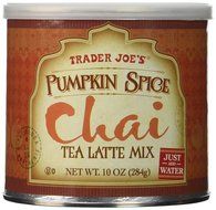 Trader Joes Pumpkin Spice Chai Tea Latte Mix