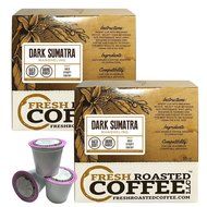 Dark Roast Variety Pack Single-Serve Cups, 72 ct. of Single Serve Capsules for Keurig K-Cup Brewers, Fresh Roasted... N16