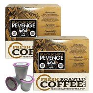 Dark Roast Variety Pack Single-Serve Cups, 72 ct. of Single Serve Capsules for Keurig K-Cup Brewers, Fresh Roasted... N70