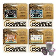 Dark Roast Variety Pack Single-Serve Cups, 72 ct. of Single Serve Capsules for Keurig K-Cup Brewers, Fresh Roasted... N72