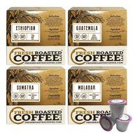 Dark Roast Variety Pack Single-Serve Cups, 72 ct. of Single Serve Capsules for Keurig K-Cup Brewers, Fresh Roasted... N148