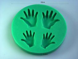 "Palm Hand Shape Chocolate Candy 3d Silicone Mold Cartoon /Cake Tools Soap Mold Sugarcraft Cake Decoration " N2