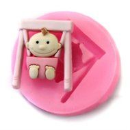 Baby Swing Silicone Fondant Cake Mold