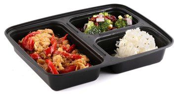 Food Storage Set Container Microwave Safe 12 Plate Lid Box Lunch Dinner Tray New N2