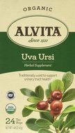 Alvita Organic Uva Ursi Tea Bags, 1.48 Ounce