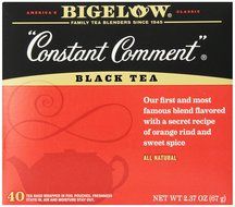 Bigelow Constant Comment Tea, 40-Count Boxes (Pack of 6)