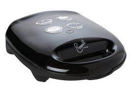 Emeril by T-fal SM2205 Electric Nonstick Plates Cake and Pie Maker, Black