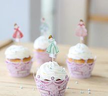 ฺBaking Cups Ring Set Princess