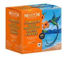 Magnum Coffee K-Cups, Jamacian Blue Mountain, 18 Count