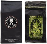 20 Count Death Wish Coffee and Valhalla Java Single Serve Bundle for Keurig K-Cup Brewers, Fair Trade and USDA...