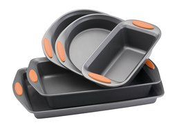 6-Piece Non-stick Bakeware Set, Black