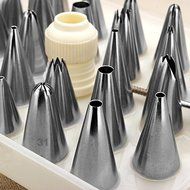 26Pcs Fondant Cake Piping Icing Nozzle Tips Set Sugarcraft Decorating N6