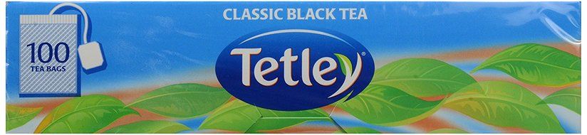 Tetley Black Tea Bags, Classic Blend, 100 ct N5