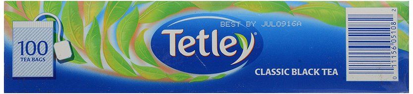 Tetley Black Tea Bags, Classic Blend, 100 ct N6