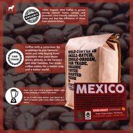 Wild Coffee, Whole Bean Organic Coffee, Fair Trade, Single-Origin, 100% Arabica, Austin Fresh Roasted (Peru Light... N13