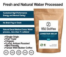 Wild Coffee, Whole Bean Organic Coffee, Fair Trade, Single-Origin, 100% Arabica, Austin Fresh Roasted (Peru Light... N20