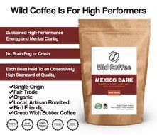 Wild Coffee, Whole Bean Organic Coffee, Fair Trade, Single-Origin, 100% Arabica, Austin Fresh Roasted (Peru Light... N40