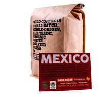 Wild Coffee, Whole Bean Organic Coffee, Fair Trade, Single-Origin, 100% Arabica, Austin Fresh Roasted (Peru Light... N41