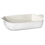 Emile Henry 13 x 9 Large Ceramic Baking Dish - Sugar White (239626)