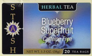 Blueberry Superfruit Herbal Tea Stash Tea 20 Bag N2