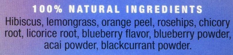 Blueberry Superfruit Herbal Tea Stash Tea 20 Bag N3
