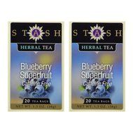 Blueberry Superfruit Herbal Tea Stash Tea 20 Bag N4
