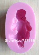 3D Silicone Baby Mold Cookware Dining Bar Non-Stick Cake Decorating fondant soap mold N4
