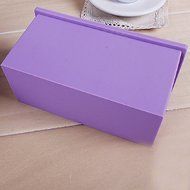 DUFUSTORE Chocolate Cake Candy Baking Silicone Bakeware Mould Cubes Pattern Random Color N3