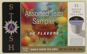 Stash Tea Mango Passionfruit Single-Cup Tea for Keurig K-Cup Brewers, 24 Count N25
