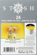 Stash Tea Mango Passionfruit Single-Cup Tea for Keurig K-Cup Brewers, 24 Count N43