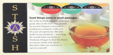 Stash Tea Mango Passionfruit Single-Cup Tea for Keurig K-Cup Brewers, 24 Count N157