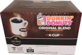 Dunkin Donuts Original Blend Pods K-Cup Pods 54 Count