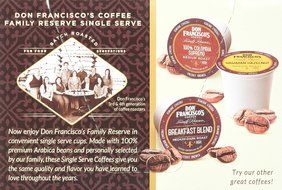 Don Francisco's Coffee Family Reserve Single Serve Coffee, Vanilla Nut, 12 Count (Packaging May Vary) N13