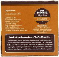Don Francisco's Coffee Family Reserve Single Serve Coffee, Vanilla Nut, 12 Count (Packaging May Vary) N17
