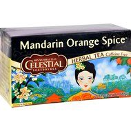 Celestial Seasonings Mandarin Orange Spice Herbal Tea, 20 Count