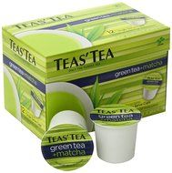 Teas' Tea Green Tea Plus Matcha, Single Serve Cups 12 Count N2