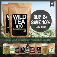 Sweet Chamomile Loose Leaf Herbal Tea, Organic Whole Chamomile Flowers, Wild Tea #10 by Wild Food (2 ounce) N3