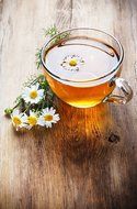 Sweet Chamomile Loose Leaf Herbal Tea, Organic Whole Chamomile Flowers, Wild Tea #10 by Wild Food (2 ounce) N5